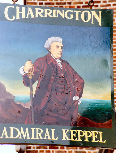 Admiral Keppel sign