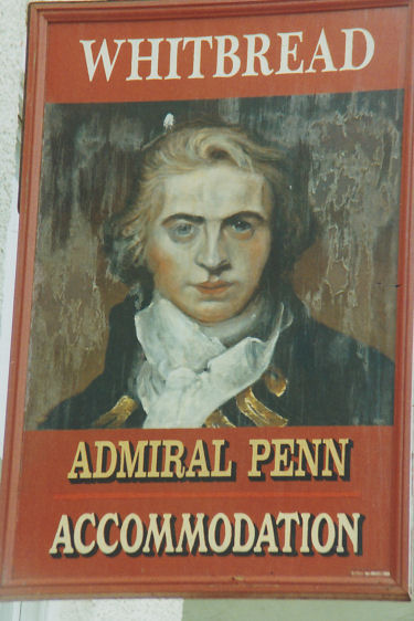 Admiral Penn sign 1991