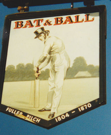 Bat and Ball sign 1986