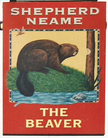 Beaver sign 1992