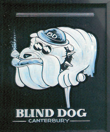 Blind Dog sign 2012