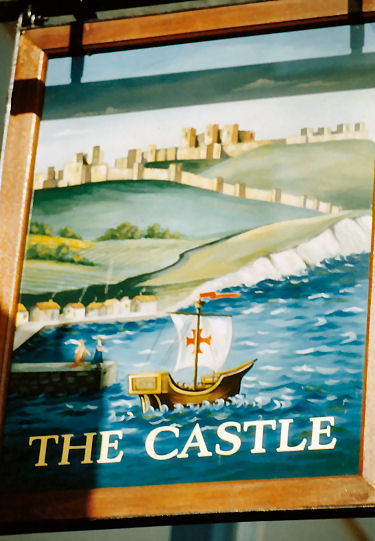 Castle Inn  sign 1991