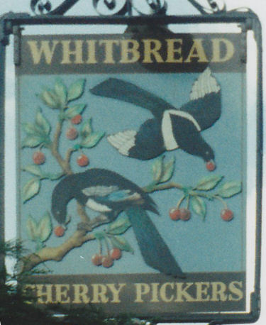 Cherry Pickers sign 1986