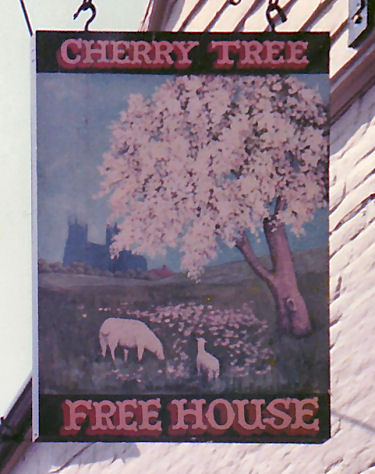 Cherry Tree sign 1980s