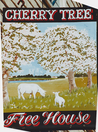 Cherry Tree sign 1992