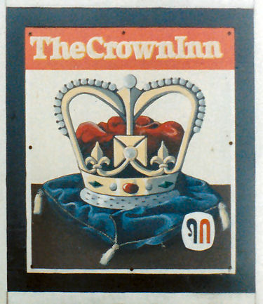Crown Inn sign 1986