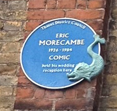 Eric Morcambe plaque