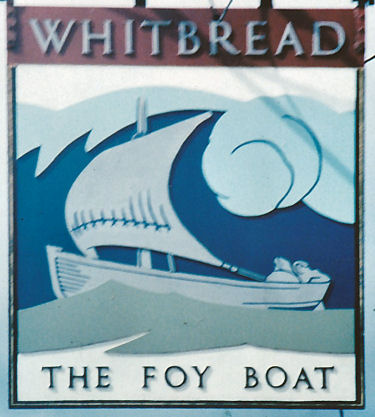 Foy Boat sign 1981