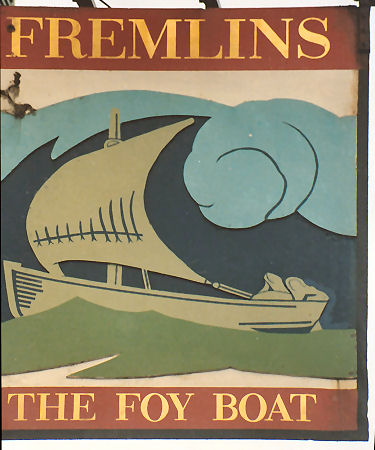 Foy Boat sign 1991