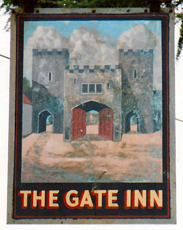 Gate Inn sign 1991