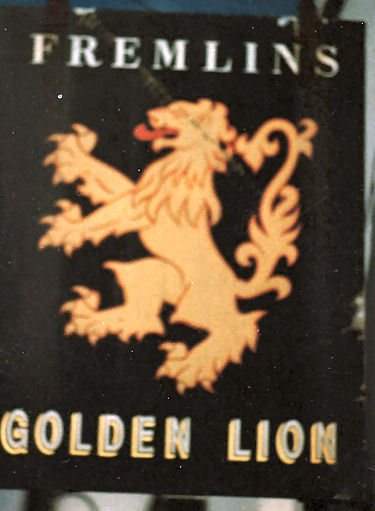 Golden Lion sign 1991