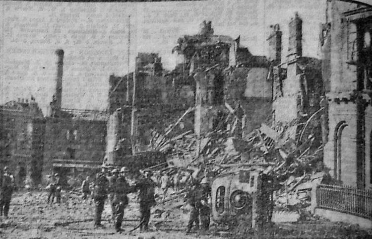 Grand Hotel after the raid