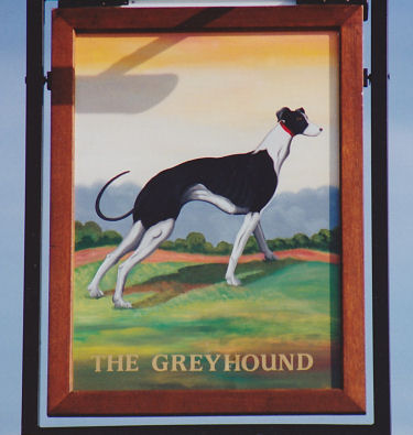 Greyhound sign July 1991