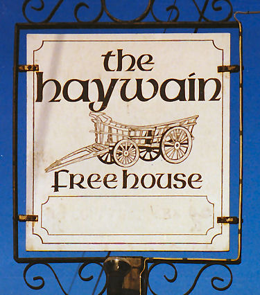 Haywain sign 1991