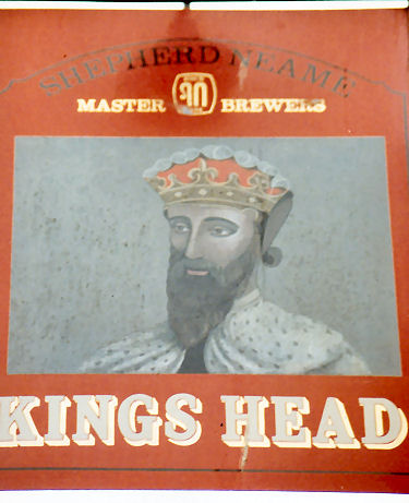 King's Head sign 1991