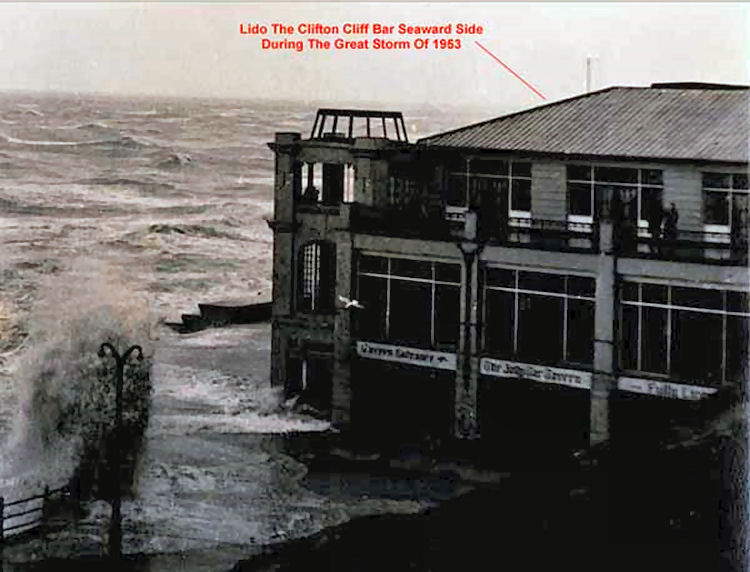 Lido Cliff Bar storm 1963