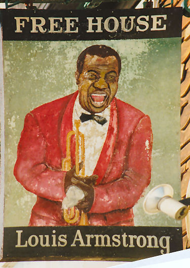 Louis Armstrong sign 1991