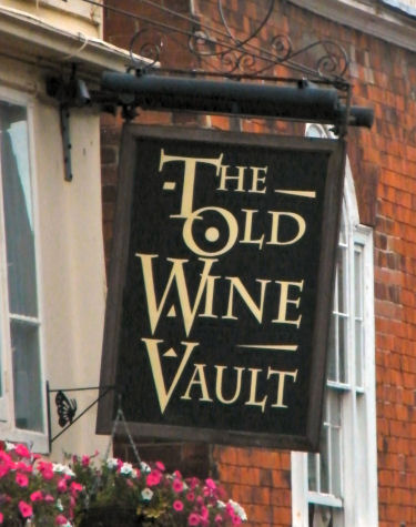 Old Wine Vault sign
