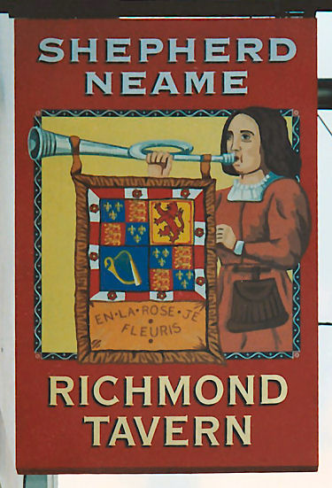 Riochmond Tavern sign