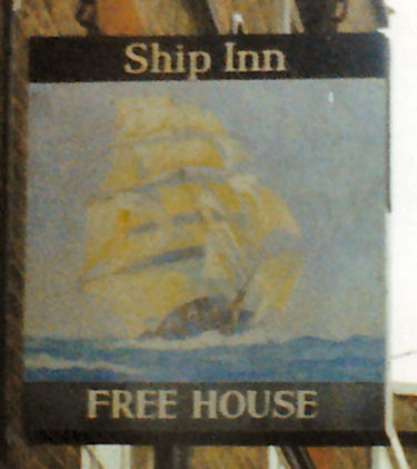 Ship Inn sign 1987