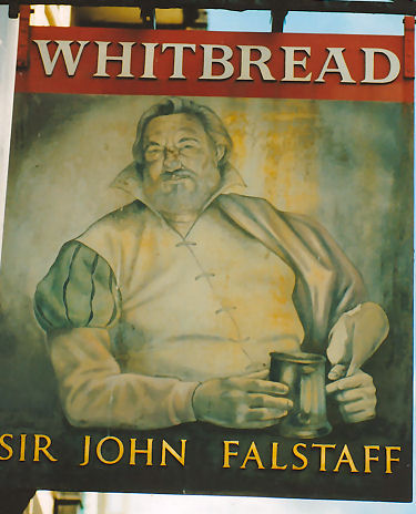 Sir John Falstaff sign 1991