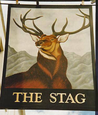 Stag Hotel sign 1993