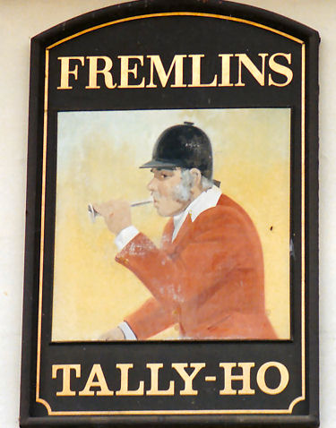 Tally-Ho sign 1991
