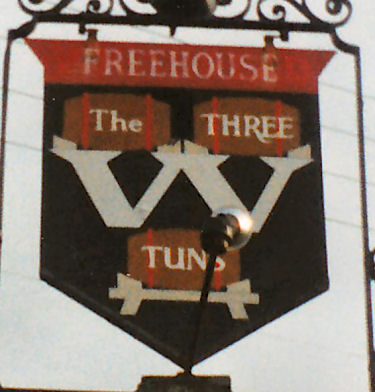 Three Tuns sign 1986