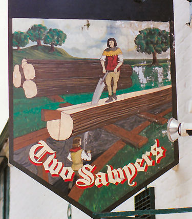 Two Sawyers sign 1991