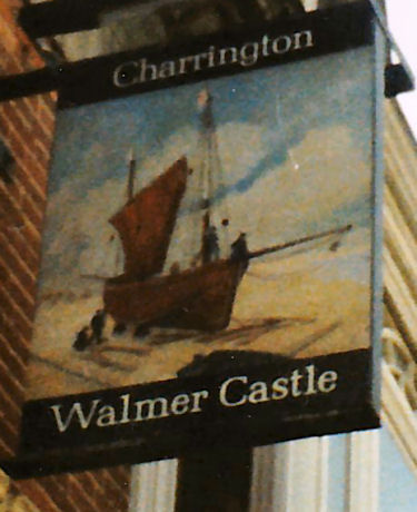 Walmer Castle sign 1987