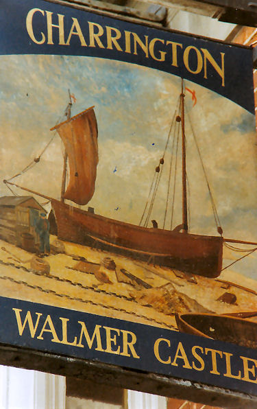 Walmer Castle sign 1991