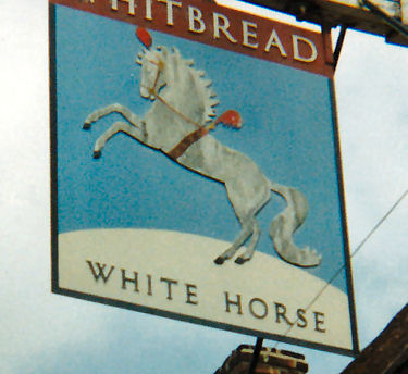 White Horse sign 1985