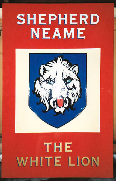 White Lion sign 1993