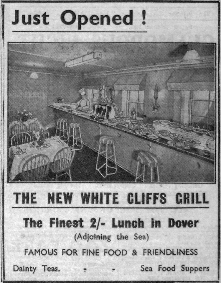 White Cliffs Hotel advert