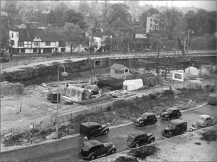 Bus station area 1965
