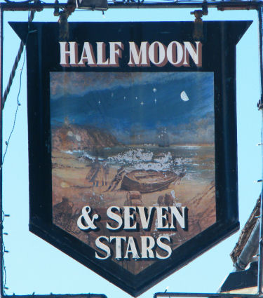 Half Moon and Seven Stars sign 2013